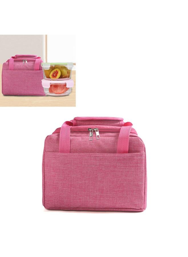 Thoraya Lunch Box Bag Cationic Insulated Waterproof Stain Resistant Bento Box Bag for Office School  - Image 5