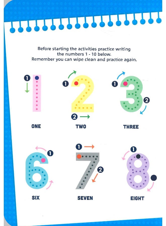 Little Learners: Numbers Wipe Clean  - Image 3