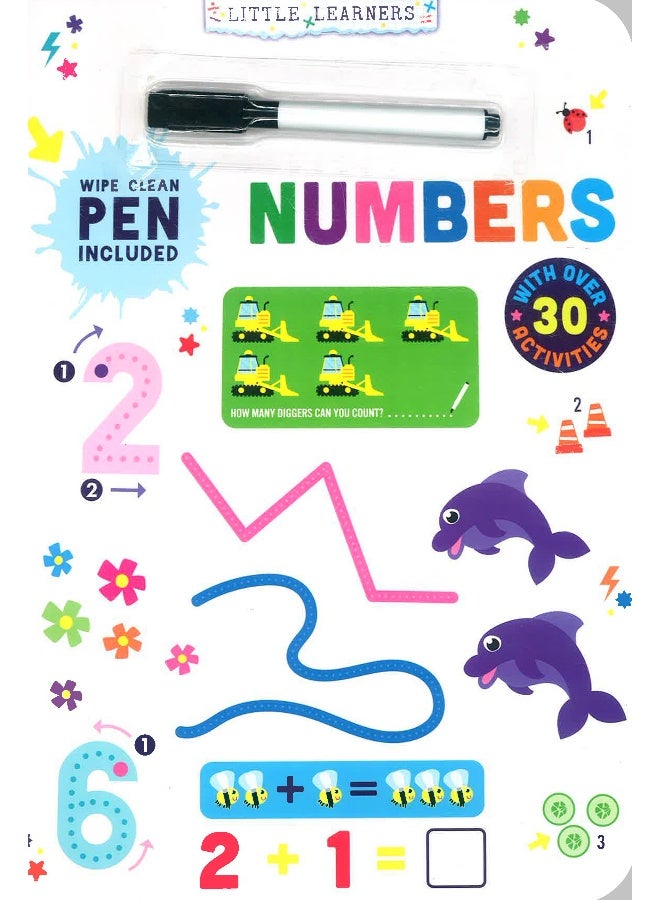 Little Learners: Numbers Wipe Clean  - Image 1