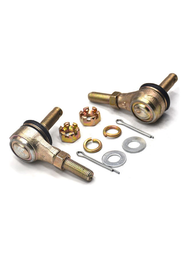 NIBEMINENT 2-Piece Replacement Tie Rod End Kit With Nut Bolts - Image 2