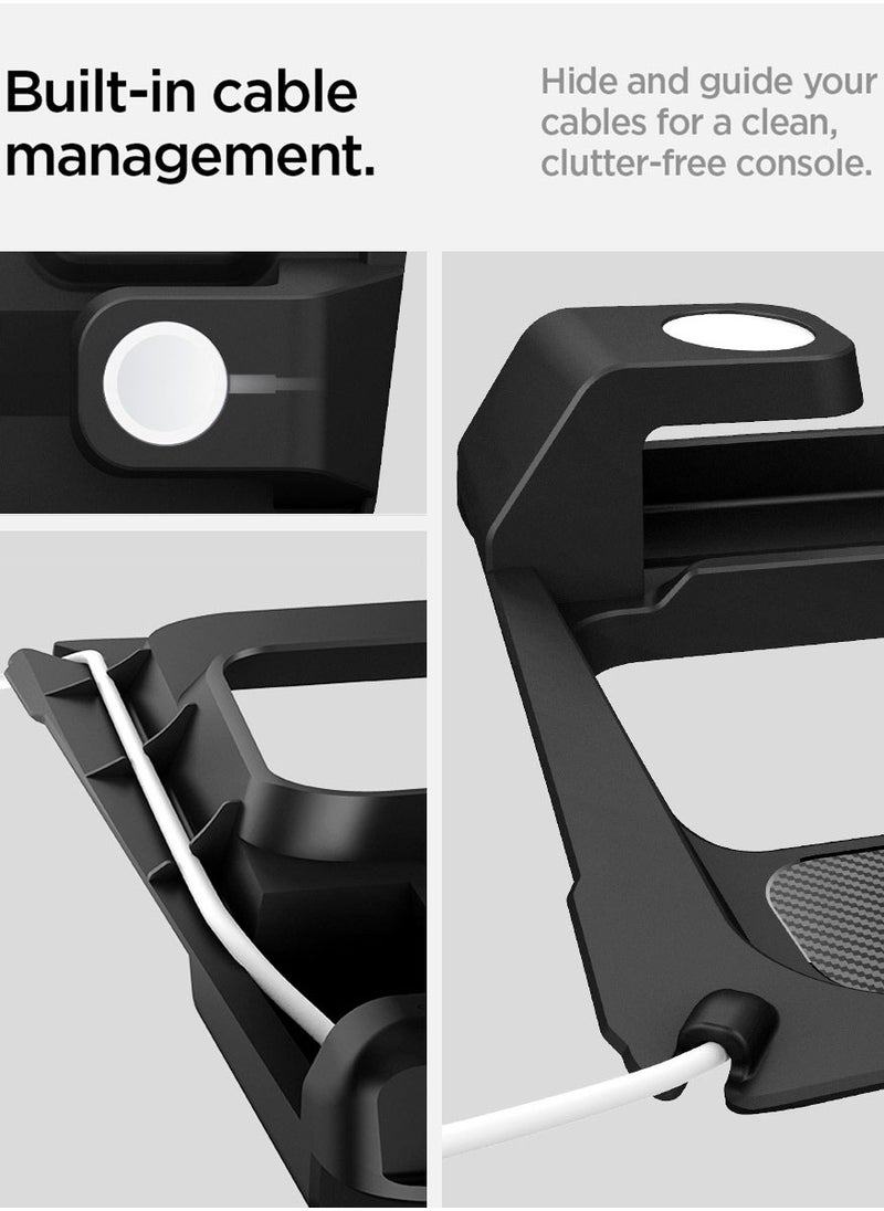 Spigen - 3 in 1 Wireless Charging Hub Mount for Tesla Model 3 (2025 / 2024) [Watch Charger NOT Included] - Image 1