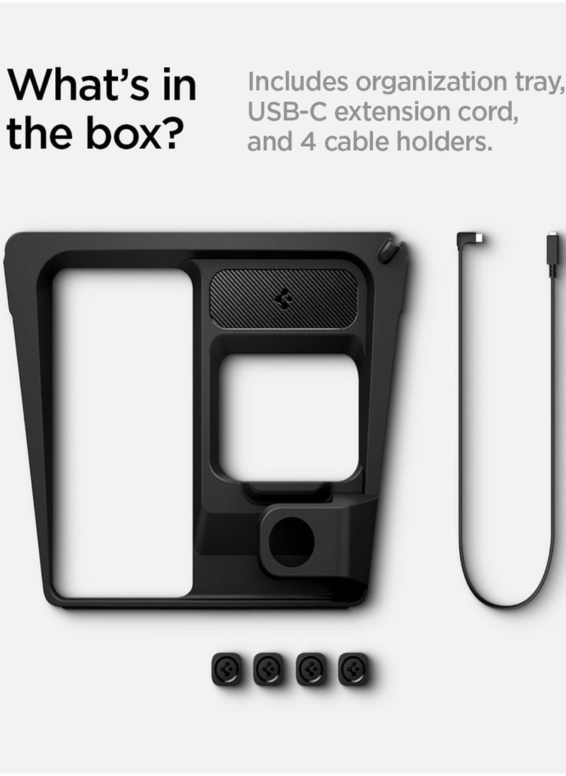 Spigen - 3 in 1 Wireless Charging Hub Mount for Tesla Model 3 (2025 / 2024) [Watch Charger NOT Included] - Image 1