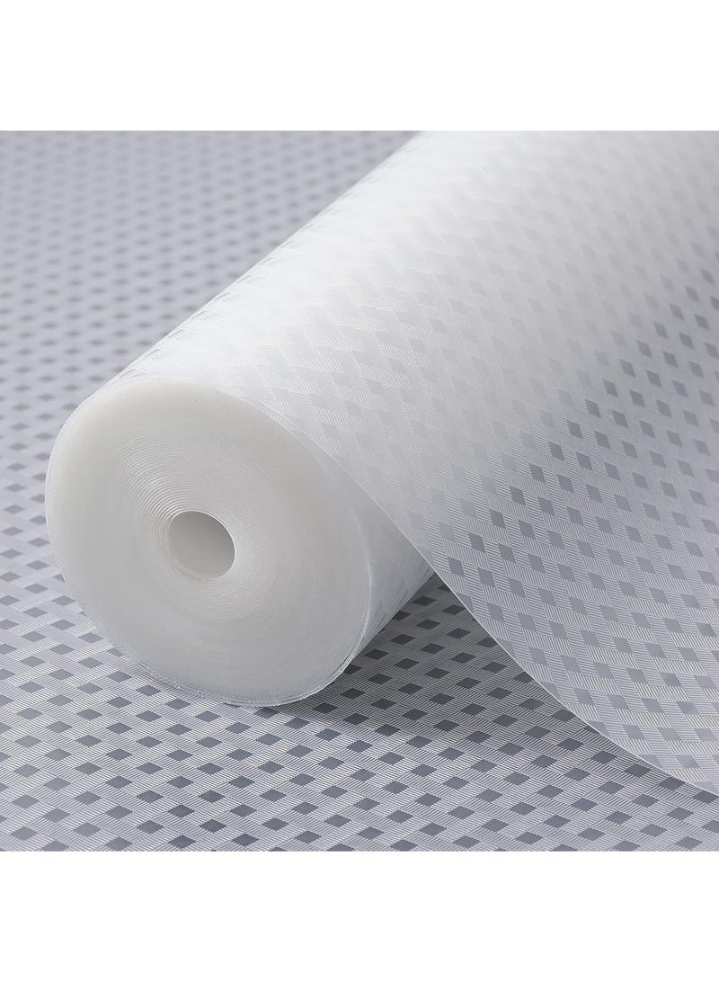 Drawer Liner for Kitchen,Shelf Liners for Kitchen Cabinets, Refrigerator Liners, Waterproof & Oil-Proof Kitchen Cupboard Liner, Plastic Drawer Mats, EVA Material Non Adhesive Fridge Liner for Shelves, Clear 30 x 150cm - Image 1