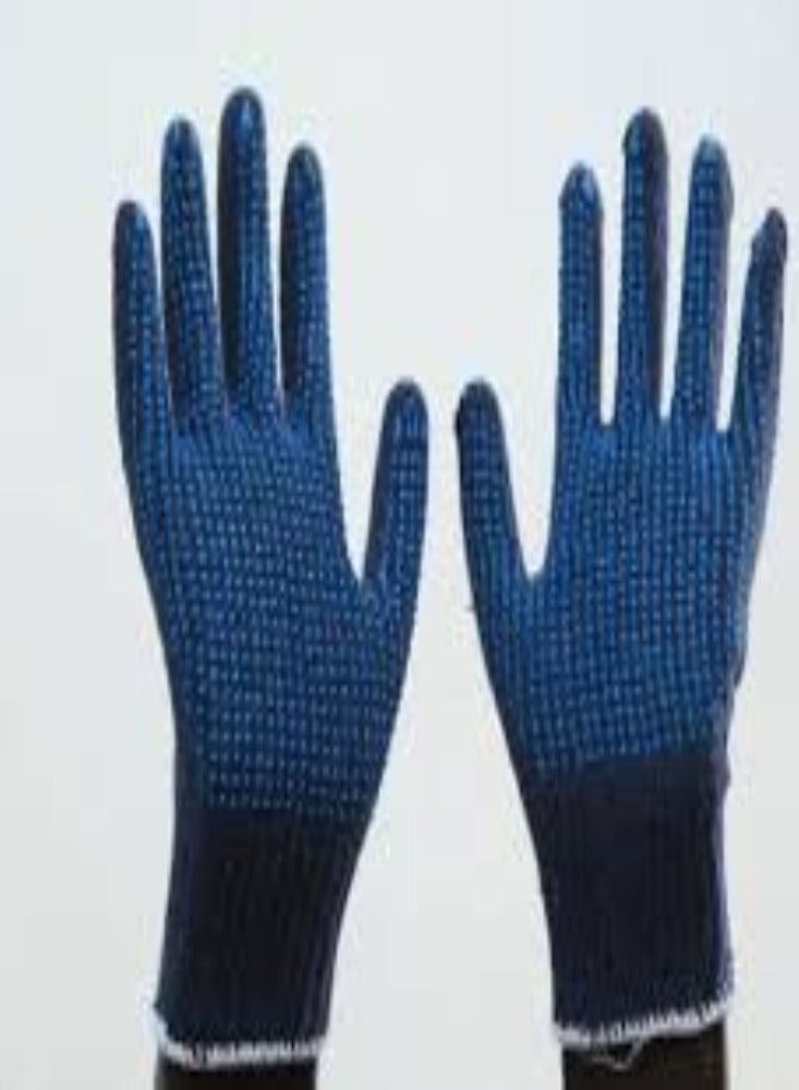 KNP KNP Dotted Safety Hand Gloves 5 Pair  - Image 2