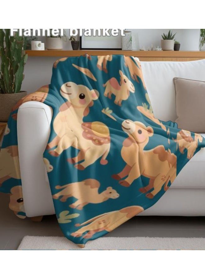 عام بطانية رقيقة من الفانيلا (حرارة ومريحة، ومناسبة للنوم واستخدام اللعبة والغبار والرمل) 150 سم * 200 سم - 746 - Image 4