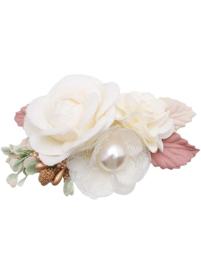 BFNAAgirl Flower Hair Clip Baby Girl Hair Bows Exquisite Hair Accessories Alligator Clips for Infants Toddlers Teen Kids Gift 3pcs/set - Image 4