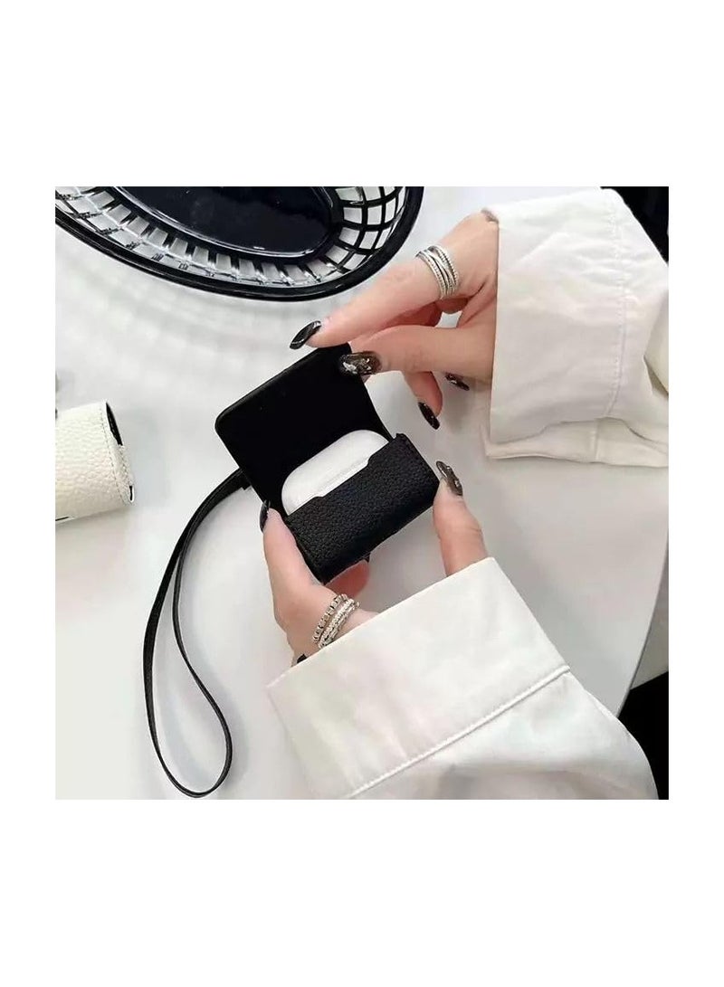 Wonderful case for elegant small bag headphones, made of imported high quality faux leather - Image 3