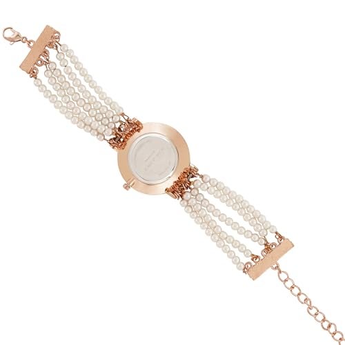 Joker & Witch Alessandra 32mm White Dial 18mm White Metal Alloy Watch for Women - Image 5