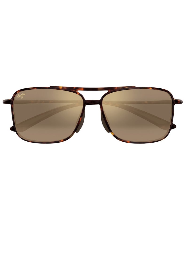 MAUI JIM Maui Jim Kaupo Gap 437-10 Men's Polarized Aviator Sunglasses – 61 mm Lens Size  - Image 3