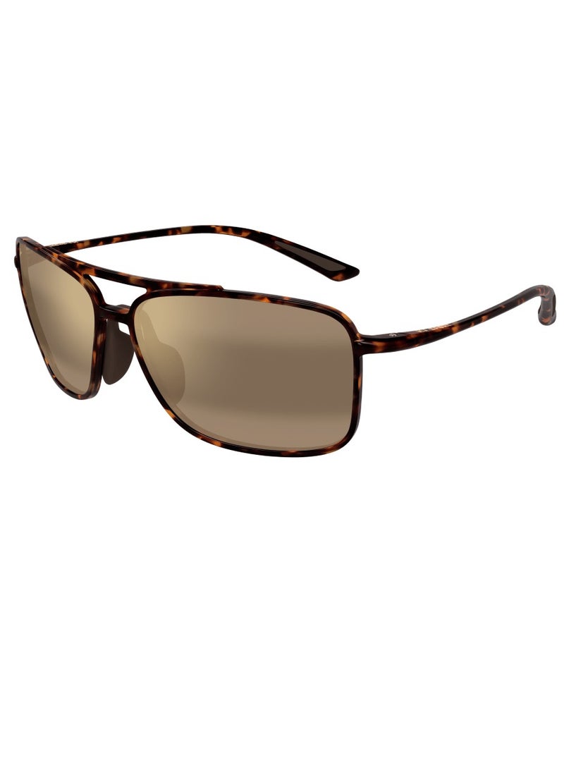 MAUI JIM Maui Jim Kaupo Gap 437-10 Men's Polarized Aviator Sunglasses – 61 mm Lens Size  - Image 1