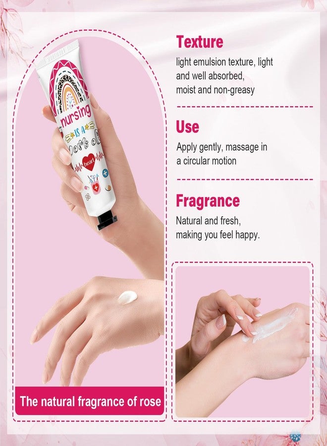 Nlicrst 50 Pcs Nurse Hand Cream Appreciation Gifts Include Nurses Week Bulk Gifts Include Organza Bags Thank You Tags for Nursing Graduation Nurses Week New Nurses ravel Size Moisturizing Hand Lotion Supplies - Image 4