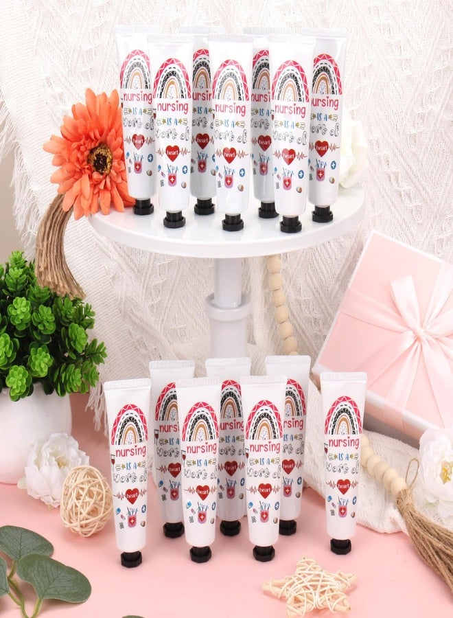 Nlicrst 50 Pcs Nurse Hand Cream Appreciation Gifts Include Nurses Week Bulk Gifts Include Organza Bags Thank You Tags for Nursing Graduation Nurses Week New Nurses ravel Size Moisturizing Hand Lotion Supplies - Image 5