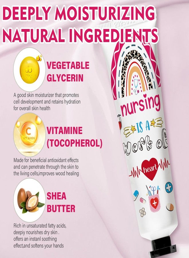 Nlicrst 50 Pcs Nurse Hand Cream Appreciation Gifts Include Nurses Week Bulk Gifts Include Organza Bags Thank You Tags for Nursing Graduation Nurses Week New Nurses ravel Size Moisturizing Hand Lotion Supplies - Image 3