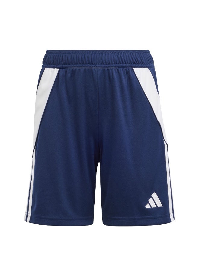 adidas شورت كرة قدم تيرو 24 أزرق للأطفال 5-6 سنوات - Image 1
