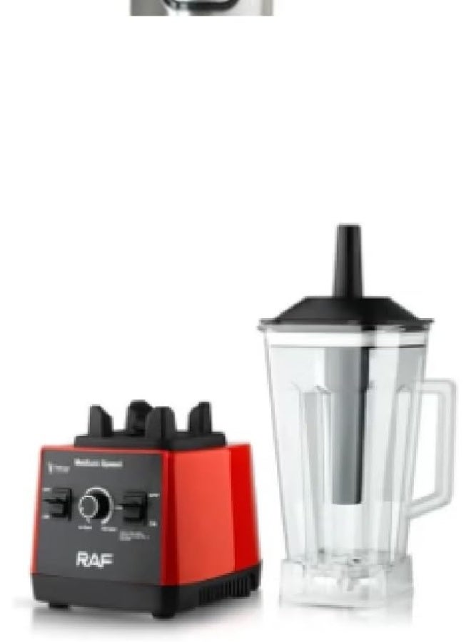 RAF Electric Blender + Chopper 2 X1, 2400W, 2.5L Black*Red - R.2840 - Image 3
