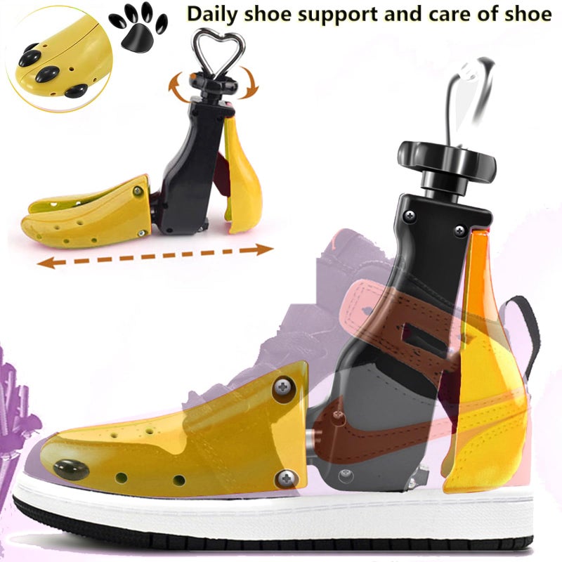 OPATER Shoe Stretcher Boot Stretcher Adjustable Width and Length Shoe Stretcher Widener Expander Wide Feet Boot Stretcher (2PCS-Men's 8-13,Women Size 9.5-14) - Image 3