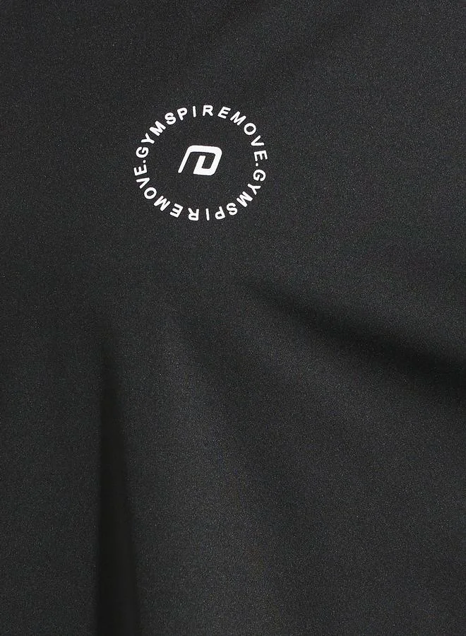 Styli Gymspire Edition - Label & Logo Extreme Drop Shoulder Top