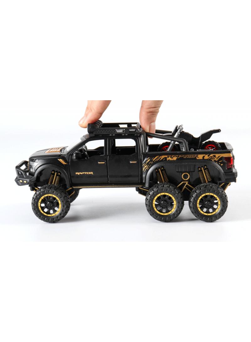general 1: 28 Raptor F150 Children's Toy Alloy Off-Road Vehicle Model Ornament Best Gift - Image 5