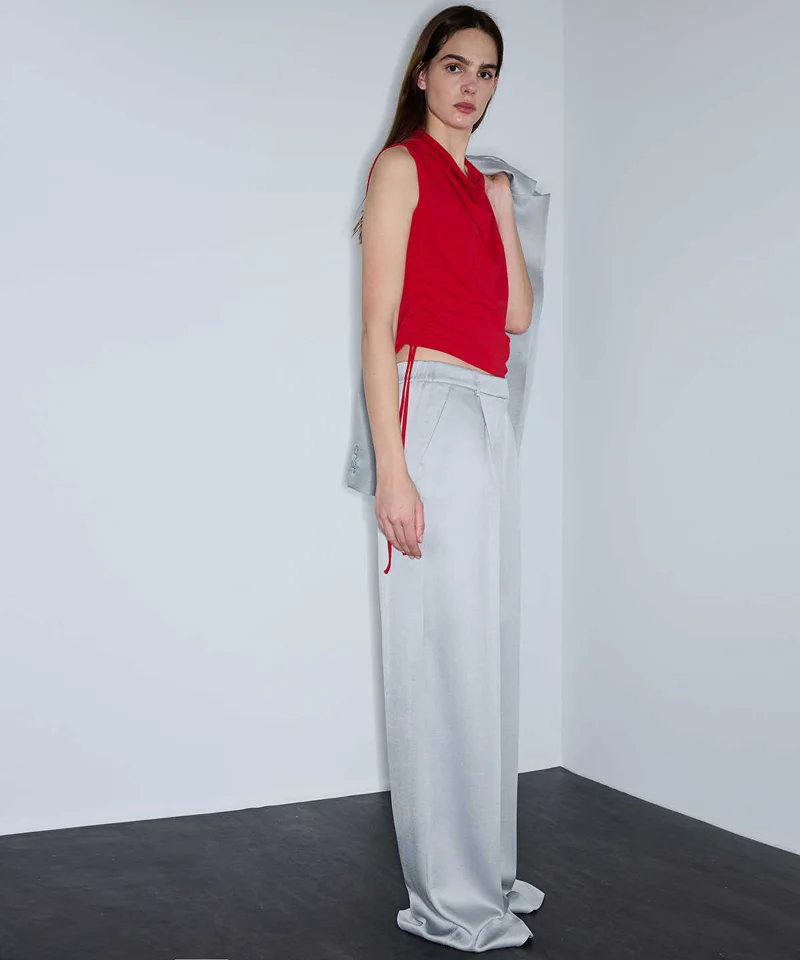 Ipekyol  Shiny Tailored Trousers for Women | Best Price UAE
