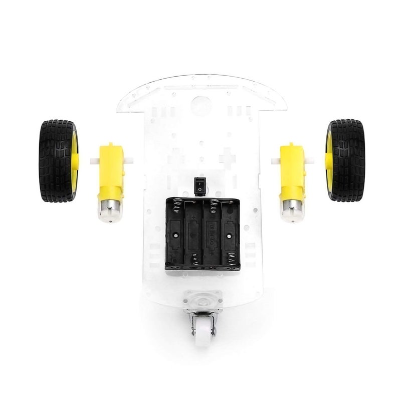 EMOZNY Emo Smart Robot Car Chassis Kit With Motors  Speed Encoder And Battery Box For Diy - Image 3
