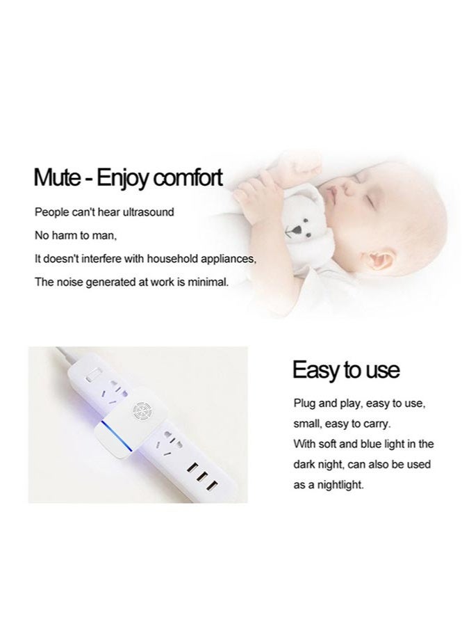 BAEKO Ultrasonic Pest Repeller, Powerful Mouse Repellent plug in Pest Control - Ideal for Mice, Rats, Mosquitoes, Cockroach, Moths, Ants - Image 3