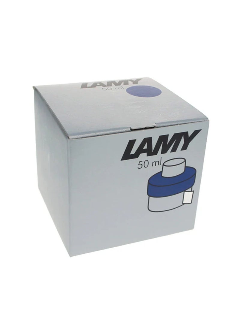 LAMY T52 Fountain Ink Pen Bottle 50ml Content Blue-Black  - Image 3