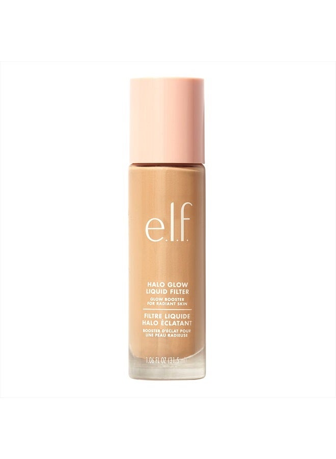 إلف Halo Glow Liquid Filter, Complexion Booster For A Glowing, Soft-Focus Look, Infused With Hyaluronic Acid, Vegan & Cruelty-Free, 5 Medium/Tan 5 Medium/Tan - Image 1