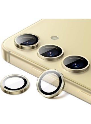 Camera Lens Protector for Samsung Galaxy S25 , 9H Tempered Glass Single Ring Cover, Easy to Install, Clear HD  (Gold)) - pzsku/Z7DAB74F7143A53C55268Z/45/1742367453/a11420e4-0a64-4015-8a31-31ec138e9157