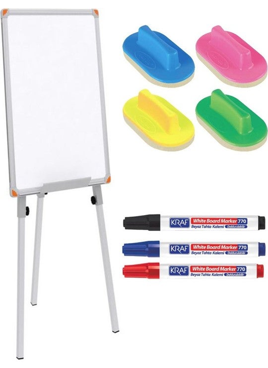 Panda - Writing Board 50X70 PAN092 Eraser and Kraf Whiteboard Marker Set - Image 1