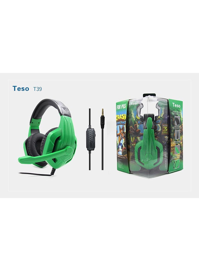 Teso Crash Bandicoot Over The Head Wired Gaming Headphones For PS4 /PS5 /XOne /XSeries /Nswitch /PC - Image 3