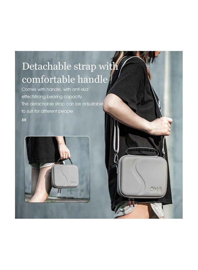 عام حقيبة OSMO Mobile 6 للهاتف، DJI OSMO Mobile 6 حقيبة سفر مضادة للماء لمثبت الهاتف، مع حزام كتف قابل للنقل - Image 3