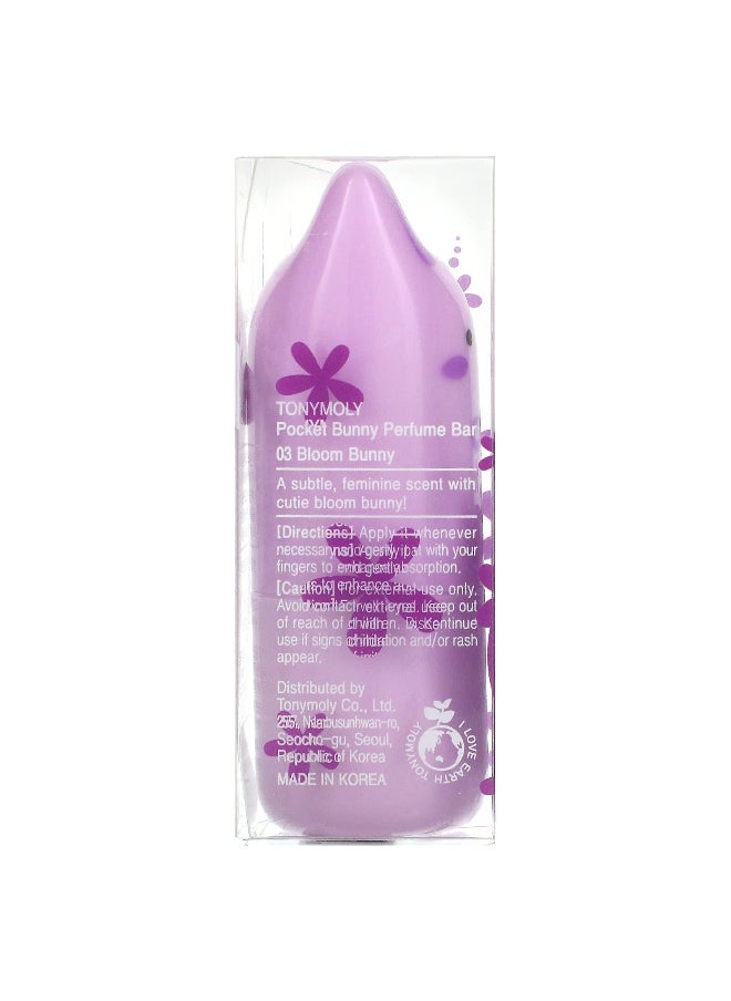Tony Moly TonyMoly, Pocket Bunny Perfume Bar, Bloom Bunny, 9 g  - Image 2