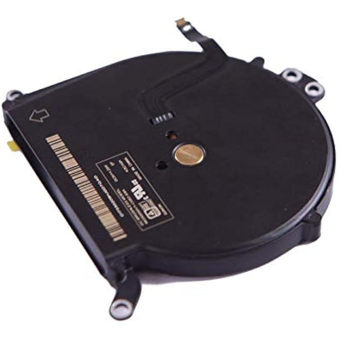CPU COOLING COOLER COOL FAN ASSEMBLY REPLACEMENT FOR MACBOOK AIR 13" A1369 (20102011), A1466 (2012, 2013, 2014, 2015,2017) - Image 1