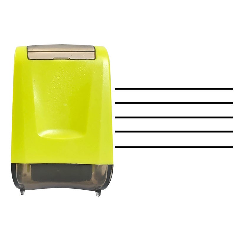Generic Guitar Ukulele Notation Stamp for Music Scores Green