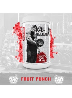 5% Nutrition Rich Piana Kill It Reloaded High Stim Pre-Workout | Ultra Energy, Focus, Pumps, Power & Endurance | Citrulline, Glycersize, Nitrosigine, Creatine, Choline, Huperzine A (Fruit Punch) - pzsku/Z7DAC2C6FA2A379FD1F57Z/45/_/1728313248/c8fd25dd-3ece-4405-bb44-8aea5206c121