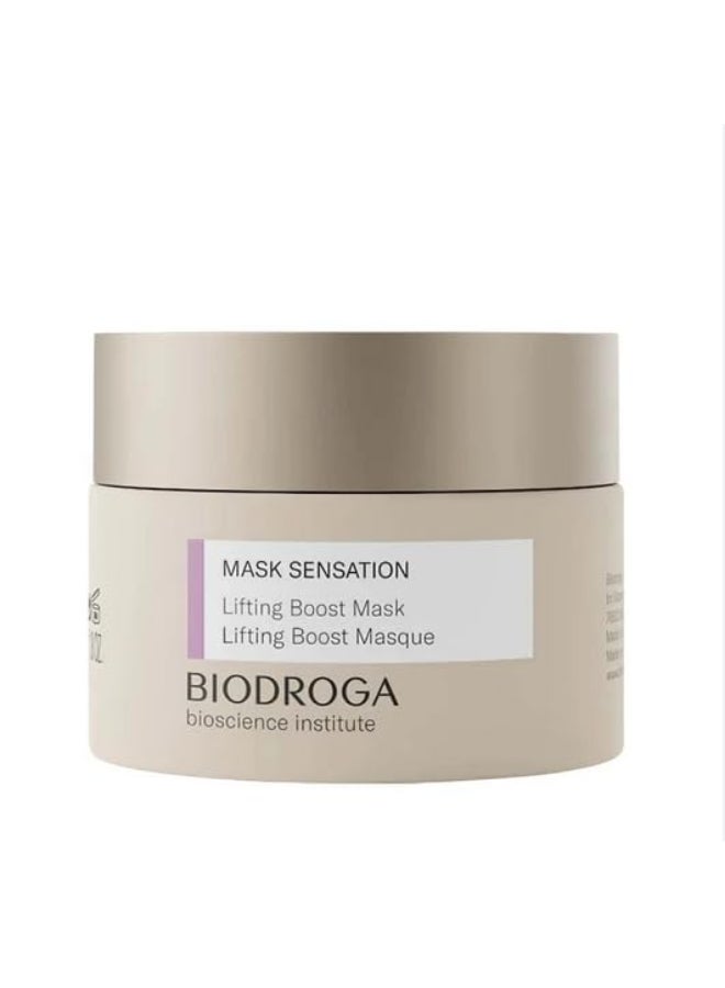 Biodroga MASK SENSATION Lifting Boost Mask 17oz Anti Aging Firming Energizing Plumping Tightening Effect with Black Forest Complex Made in Germany For Normal Mature Sensitive Skin - Image 1