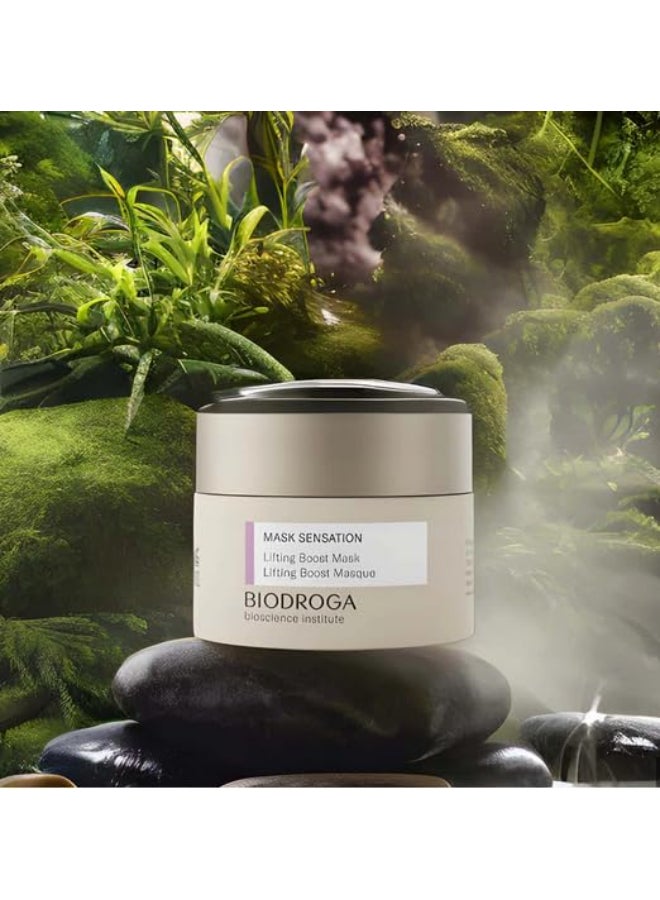 Biodroga MASK SENSATION Lifting Boost Mask 17oz Anti Aging Firming Energizing Plumping Tightening Effect with Black Forest Complex Made in Germany For Normal Mature Sensitive Skin - Image 2