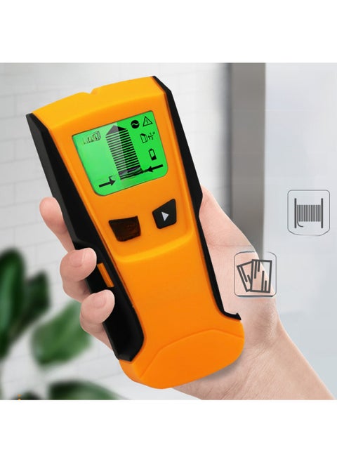 Three-in-one Wall Detector Wall Metal Detector Current Cable With Metal Detection Function-Model:Detector +9V Battery 1