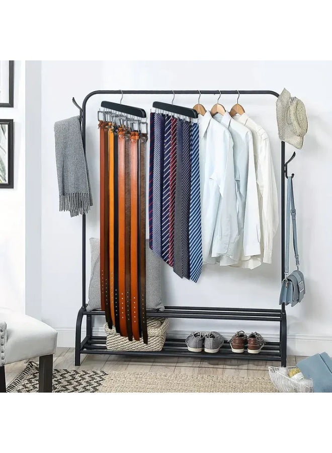 Large Capacity Belt Storage Organizer with He 14avy-Duty Hooks - Image 3