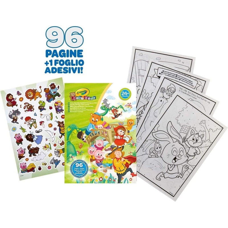 كرايولا كتاب تلوين القصص الخيالية مع الملصقات - 25-1081G - Image 3