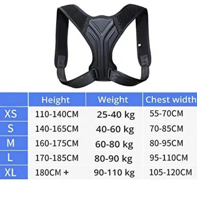Bluejw All-Day Posture Corrector for Adults - Durable & Comfortable Back Support Waist Trimmer to Prevent Hunchback - Image 1
