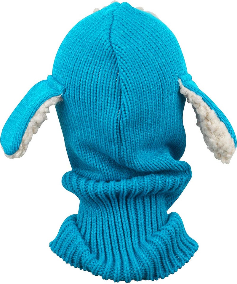Bienvenu Baby Girls Boys Winter Hat Scarf Earflap Hood Scarves Skull Caps Blue One Size - Image 3