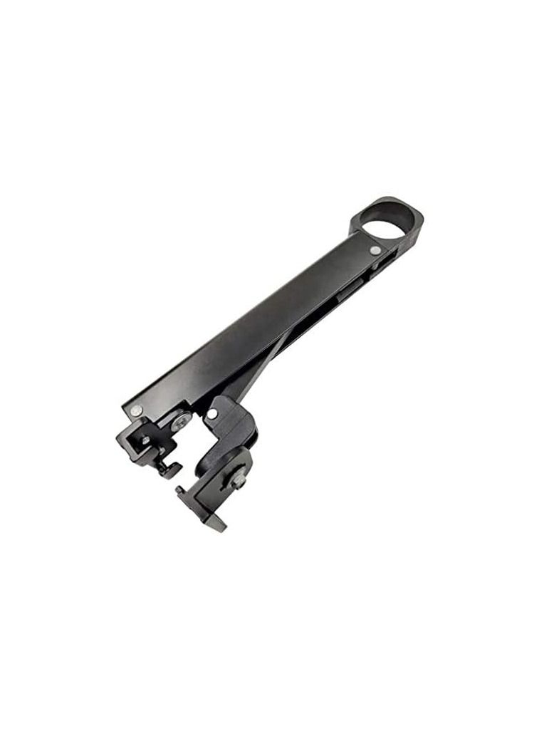 Window Holding Bracket Curtain Wall Pull Handle Arm for Home Interior Hotels (8 Inch, BLACK) - Image 1