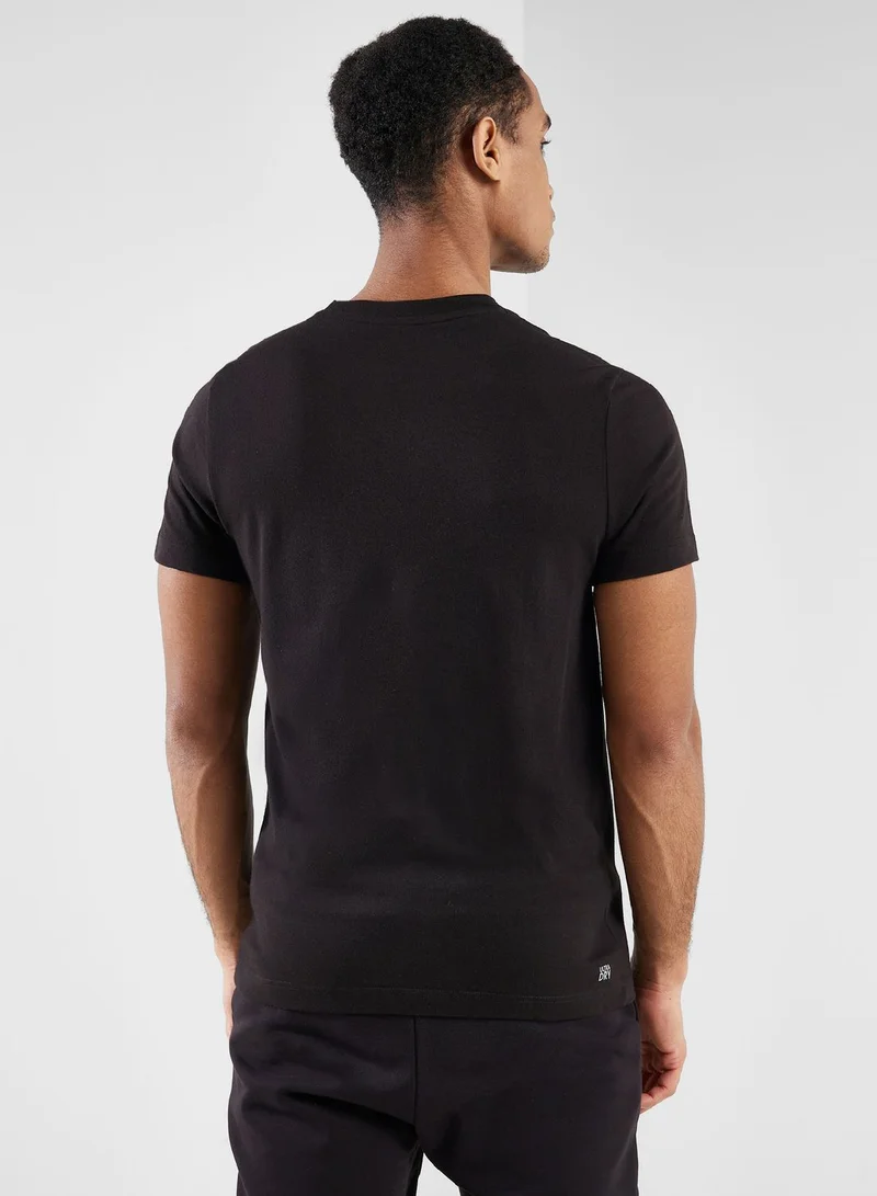 LACOSTE Logo Crew Neck T-Shirt