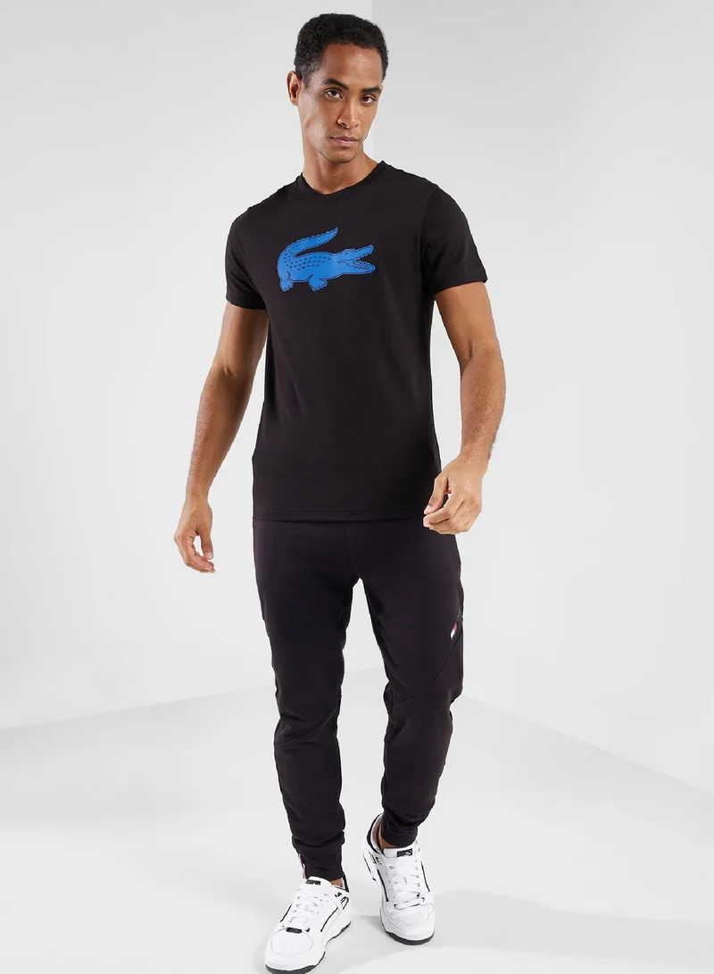 LACOSTE Logo Crew Neck T-Shirt