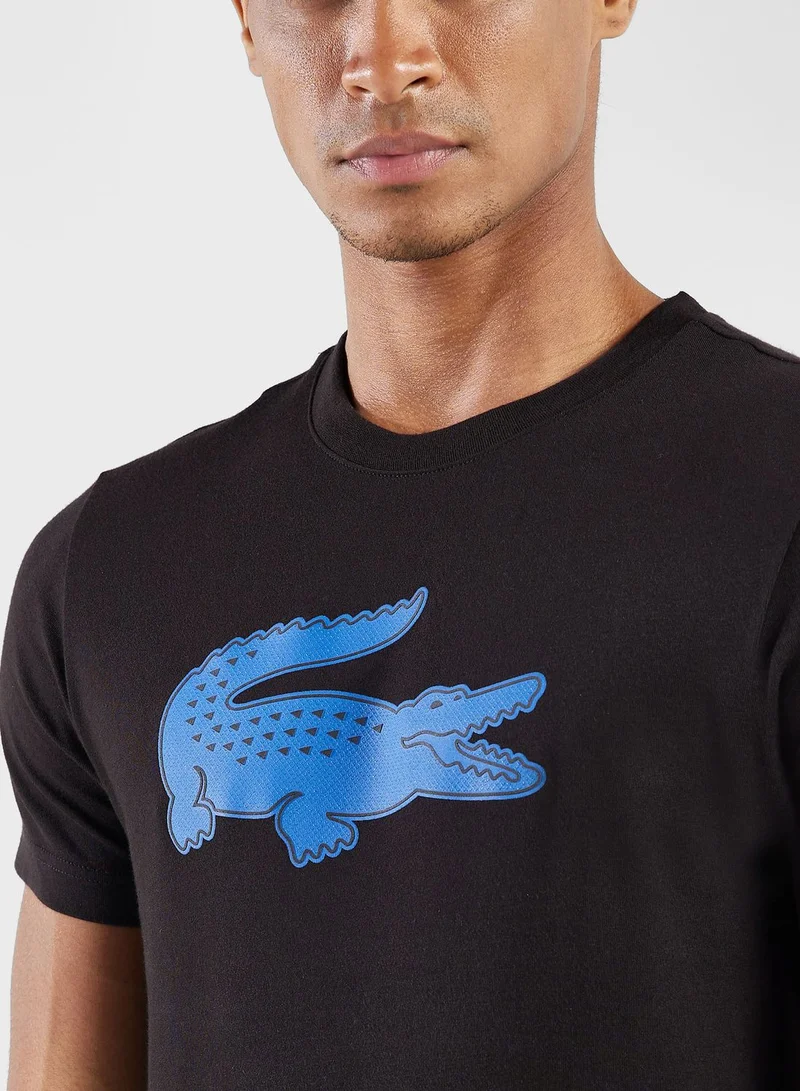 LACOSTE Logo Crew Neck T-Shirt