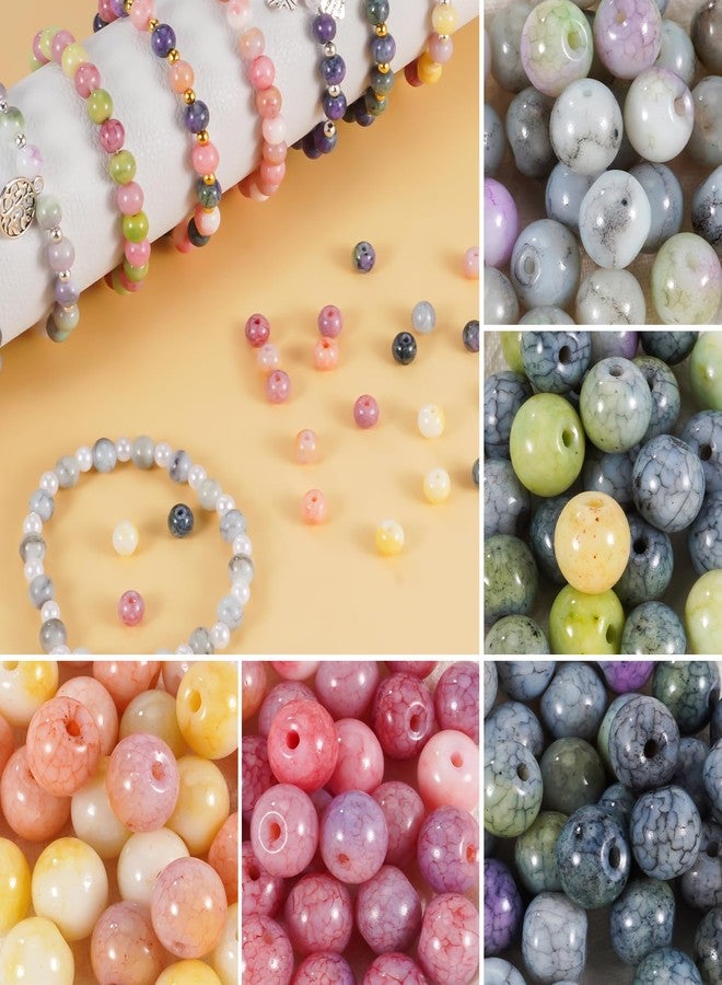 SOITIS Beads Bracelet Making Kit for Memorial Jewelry, with Ashes Pendant & 300pcs 8mm Glass Beads, DIY Sympathy Gift to Honor Loss of Loved One, Handmade Keepsake for Remembrance - Image 2