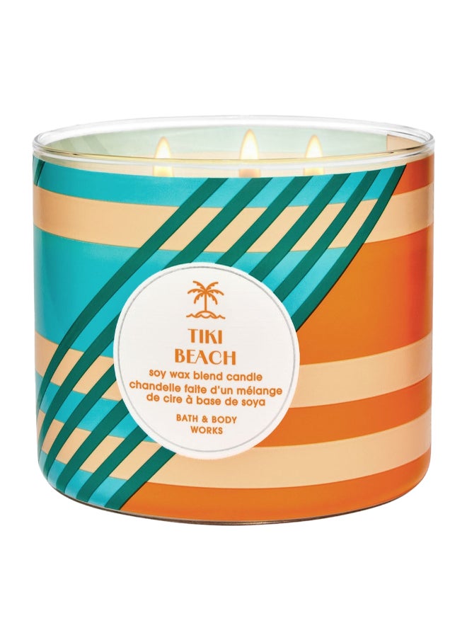 Bath & Body Works Tiki Beach 3-Wick Candle 