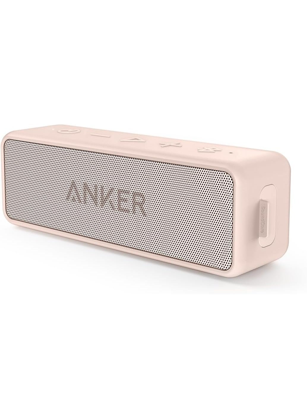Anker Soundcore 2 Portable Bluetooth Speaker with 12W Stereo Sound, BassUp, IPX7 Waterproof, 24-Hour Playtime, Wireless Stereo Pairing, Speaker for Home, Outdoors, Travel