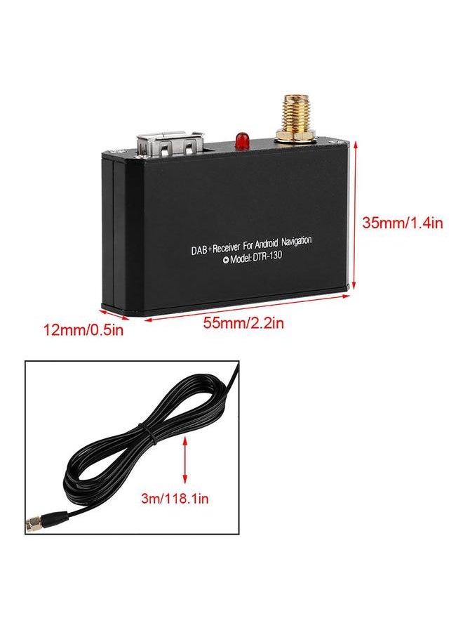 Thoraya Bluetooth DAB/DAB+ Band Car Digital Broadcast Radio Receiver Box for Android APP Control  - Image 2